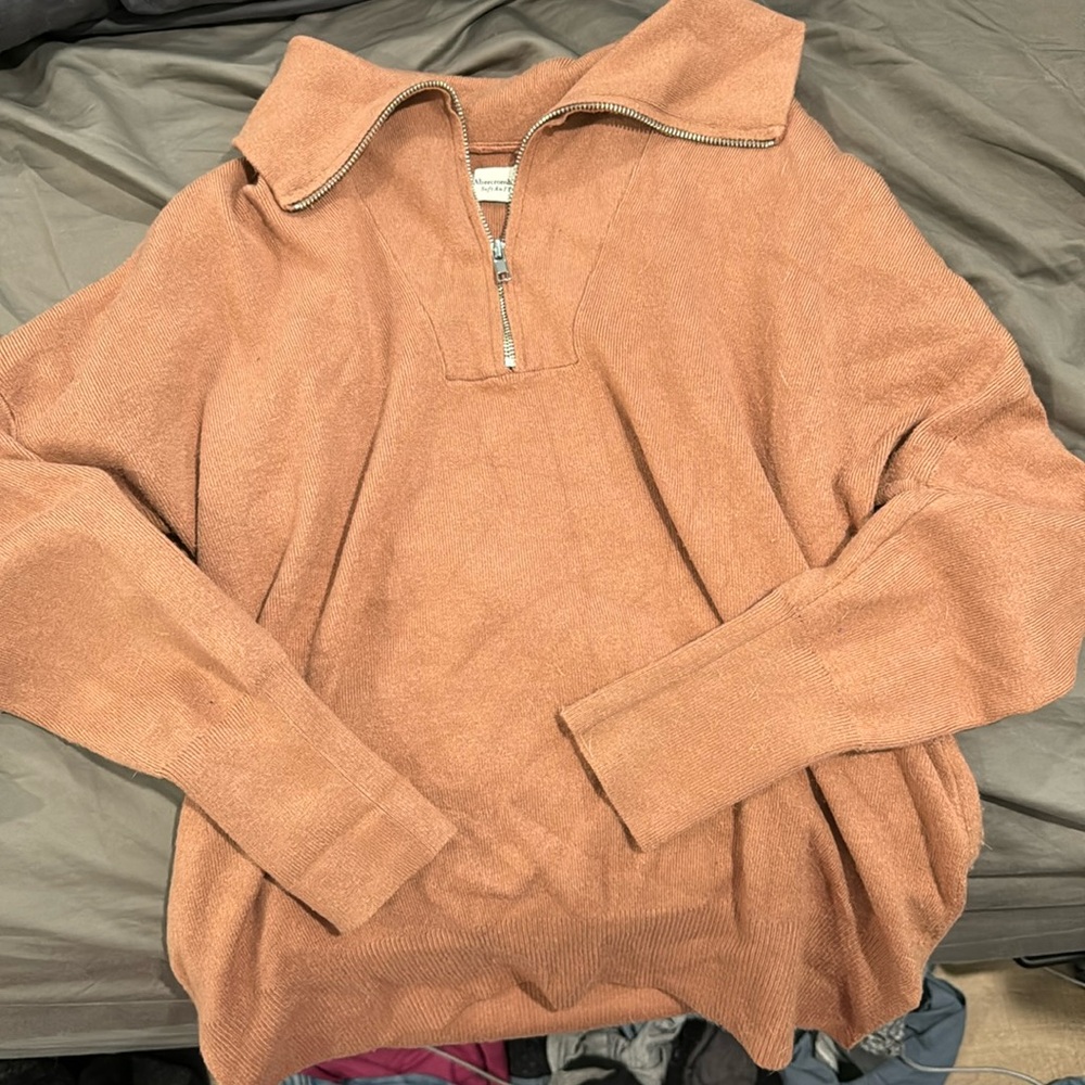 Abercrombie - Quarter Zip Sweater